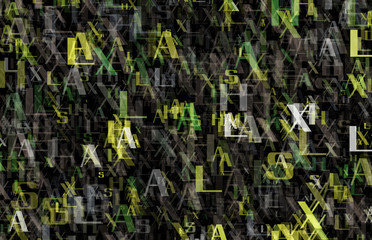 letters of the alphabet