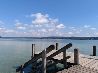 Obraz premium schöner Sommertag am Starnberger See