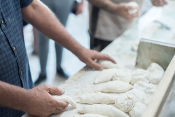 Obraz na płótnie Canvas Making bread