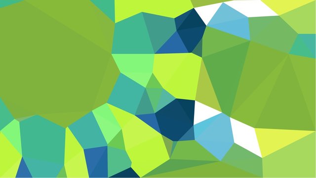 triangles background with moderate green, medium aqua marine and teal blue colors. can be used for wallpaper, poster, cards or graphic elements