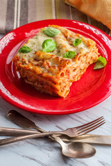 Italian American Baked Ziti