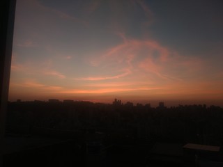 Obraz premium sunset in mountains