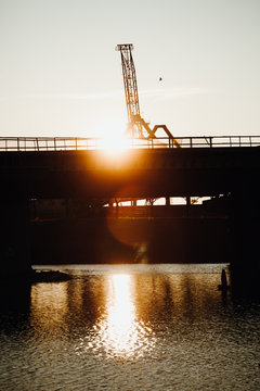 Sunrise at Canal Lachine, Griffintown, Montreal