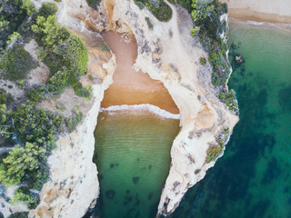 Plage Algarve Paysage Portugal voyage