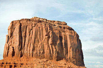 Monument valley big red rock