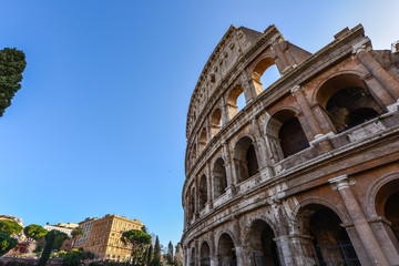 Obraz premium Colosseum in daylight