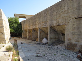 abandoned house abandon prison Goli otok