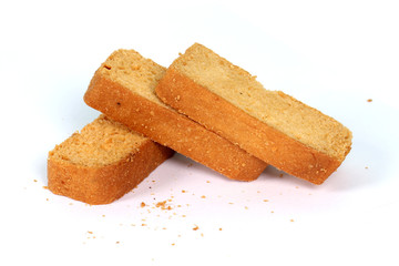 Fototapeta na wymiar Crunchy Rusk or Toast for healthy life.
