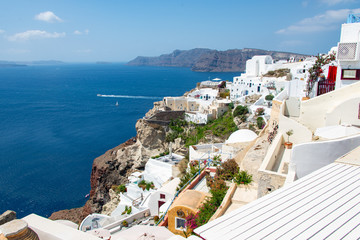 Fototapeta premium Klify Sanortini