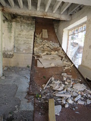 abandoned building abandon prison Goli otok