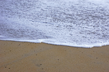 espuma de ola de mar