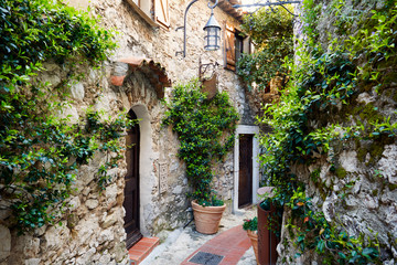 Fototapeta premium Eze village on the French Riviera