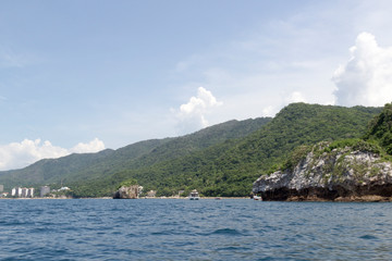 Los Arcos, Puerto Vallarta is a very popular destination for sailing and snorkeling among tourists, Puerto, Vallarta, Jalisco Mexico