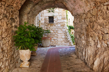 Historic French village of Eze