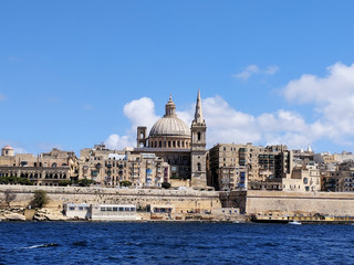 Fototapeta na wymiar Malta View Sea