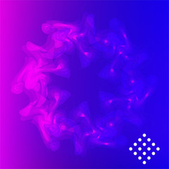 Snowflake. Christmas Star. Winter Background