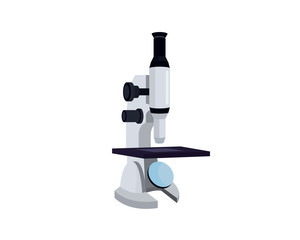 Detailed and Realistic Microscope Illustration 