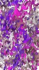 Colorful military print. Abstract  background with stain splash. Print for phone case, package, pillow, textile and wrapping paper. Pattern with pink, purple, grey, white, beige and brown colors.