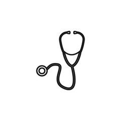 Stethoscope or steth linel icon. Element of Medecine tools Icon. Signs, symbols collection, simple icon for websites, web design, mobile app