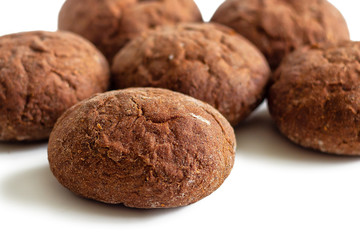 Round buns Borodino