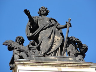 Obraz premium Plastik auf dem Albertinum Dresden