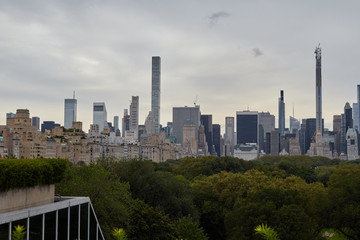 Fototapeta na wymiar Landscape in new york