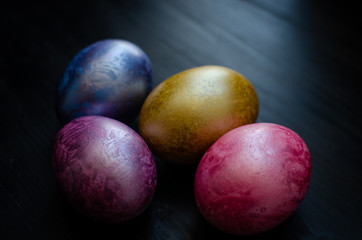 Colorful eggs. Easter