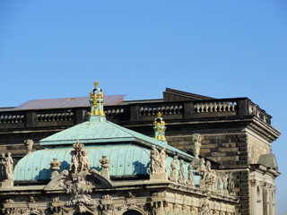 Naklejka premium Zwinger Dresden, Details