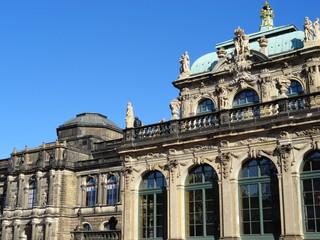 Fototapeta na wymiar Zwinger Dresden, Barock und Klassizismus