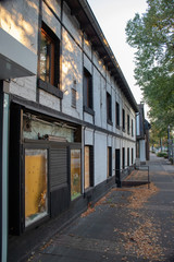 altes Fachwerkhaus in Hürth, Deutschland, 09-07-2019 ehemaliges Restaurant Laterne
