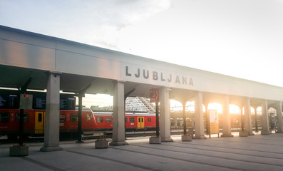 Ljublana Train Station