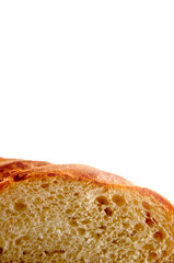 bread, food, isolated, white