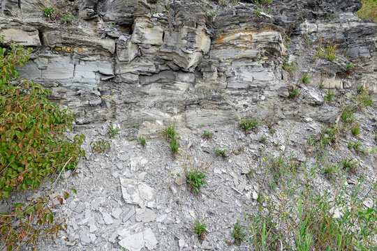 stillgelegter Schieferbruch in Baden-W&uuml;rttemberg - disused slate quarry