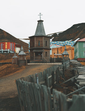 abandoned town