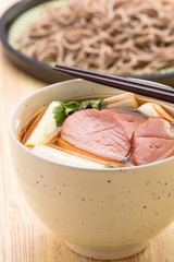 鴨肉のつけそば