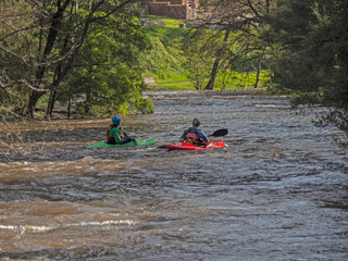 Two Kayakers
