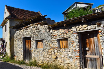Fototapeta na wymiar Europe's best preserved medieval towns, most notably Brasov, Rasnov and Sibiu are located in Transylvania. Rasnov, Brasov county, Romania