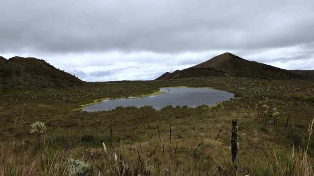 Timelapse 4K Paramo en Colombia 