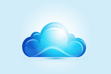 Cloud vector logo