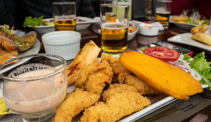 Almuerzo - Chicharrón de Pescado 