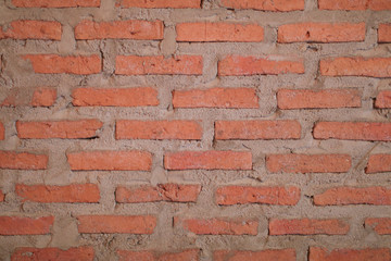 Red brick wall texture background,Abstract red brick wall texture background.old brick brown wall texture