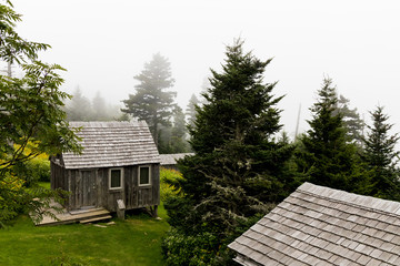 LeConte Lodge in the clouds, Great Smoky Mountains National Park