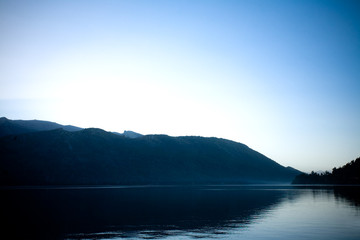 Morning lake in Bariloche, Patagonia, Argentina