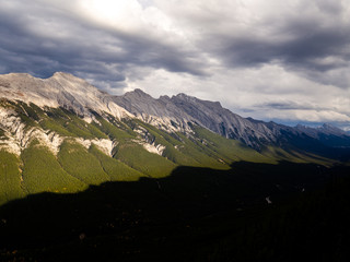 Vallée lumière fin de journée