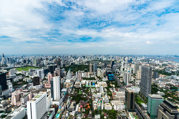 Fototapeta premium Bangkok cityscape in Thailand