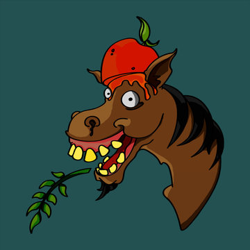 caballo demente
