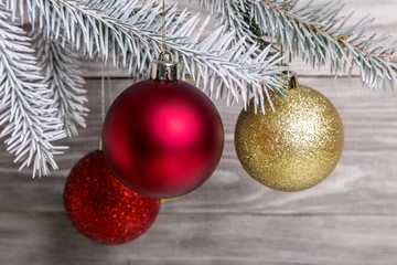 Image with christmas decorations.