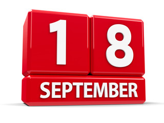 Cubes 18th September