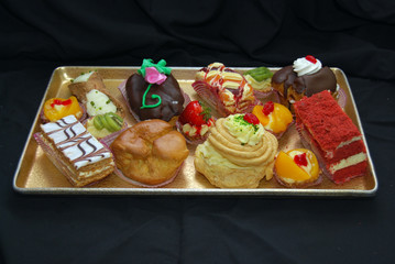 Tray of Italian Pastries