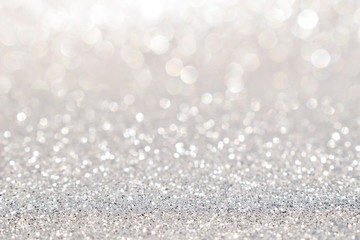 Fototapeta premium silver glitter abstract background 